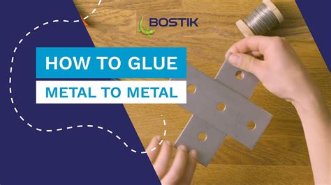 how to adhesive metal